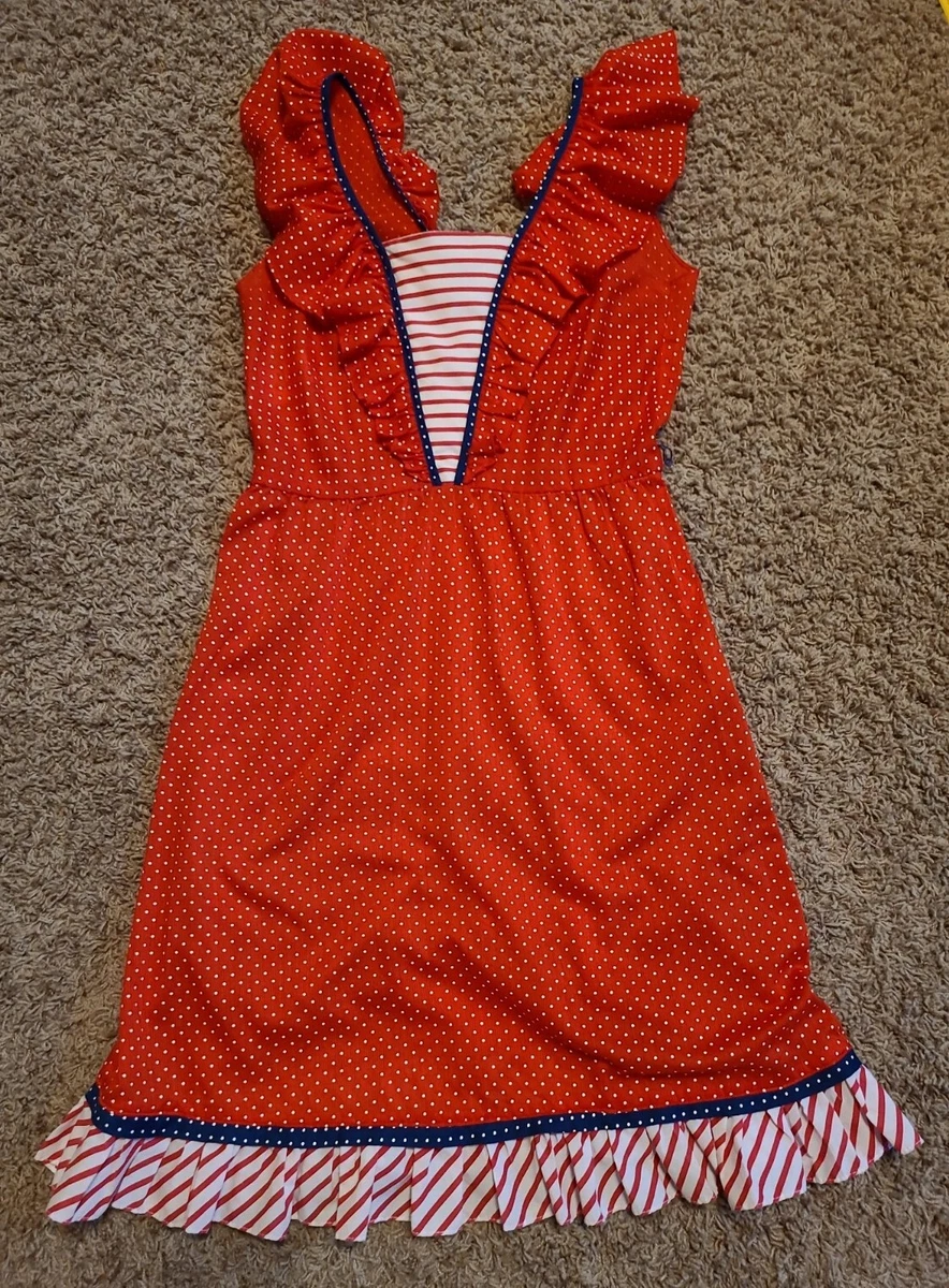 Red and on sale blue sundress
