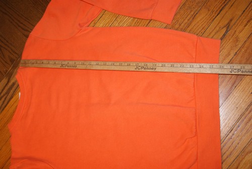 ILLINOIS FIGHTING ILLINI Orange Champion Crewneck Medium Sweatshirt VTG Y2K - Picture 7 of 8