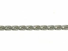 Wheat Chain Anklet - 9 inch* (1.5mm* wide) - Sterling Silver - Made Italy