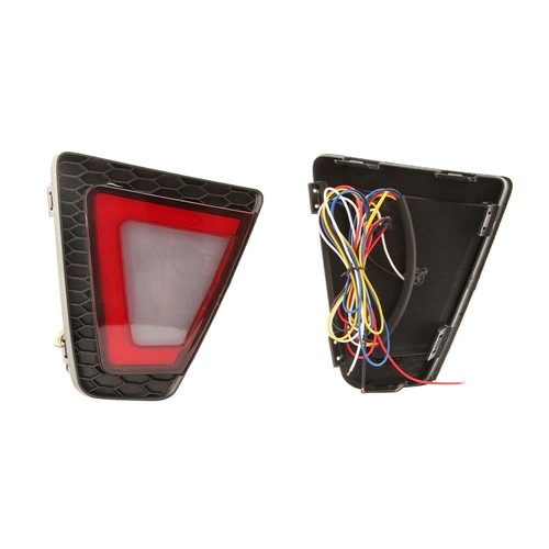 2Pcs Rear Bumper Lamp Tail Light with Brake Signal fits 2014-2017 Honda Fit Jazz - Picture 5 of 9