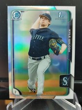 Kyle Wilcox RC 2015 Bowman Chrome Refractor #72 - Seattle Mariners - 1st Bowman