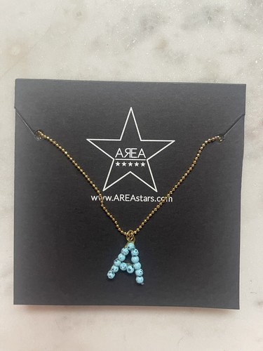 NUEVO CON ETIQUETAS AREA STARS Collar Colgante Inicial con Cuentas Turquesa ELIGE TU CARTA 🎁 - Imagen 3 de 9