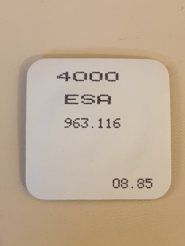 Brand New ESA (ETA) Calibre 963.116 - Circuit - Part No. 4000 - RARE PART - Picture 1 of 3