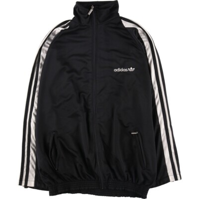 トップス 80s vintage adidas simple track jacket VINTAGE 80'S 90'S ADIDAS TRACK JACKET. RED, BLUE AND WHITE
