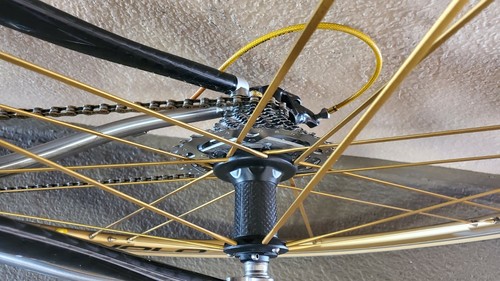 SEROTTA LEGEND TI TITANUIM / CARBON FULL CAMPY SUPER RECORD 56CM CUSTOM ROADBIKE - Picture 3 of 12