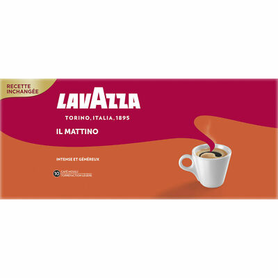 1 KG LAVAZZA IL MATTINO Café Moulu Espresso Intense Et Généreux 4 X 250 G