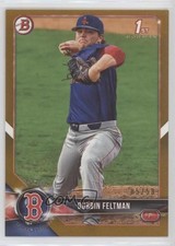 2018 Bowman Draft Gold 5/50 Durbin Feltman #BD-33 no9