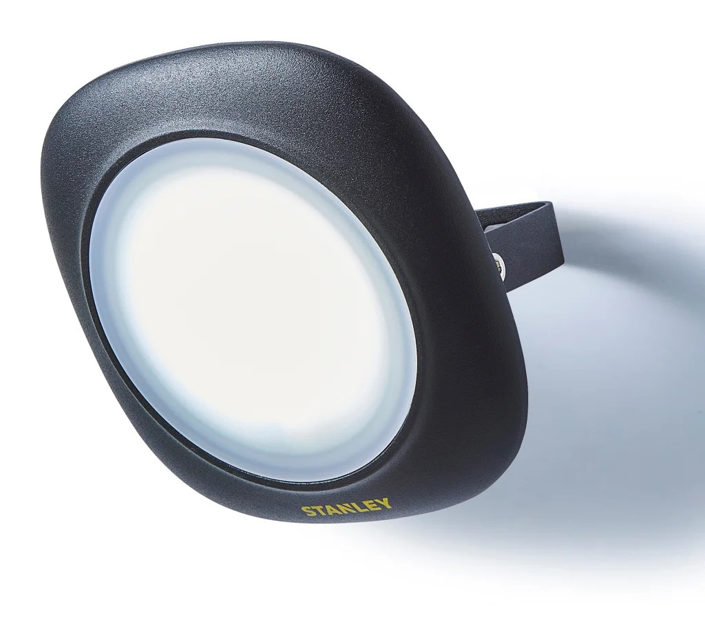 Outdoor Light Black Diecast 30w LED Flood IP65 2100lm 6500K Stanley SXLS38939E