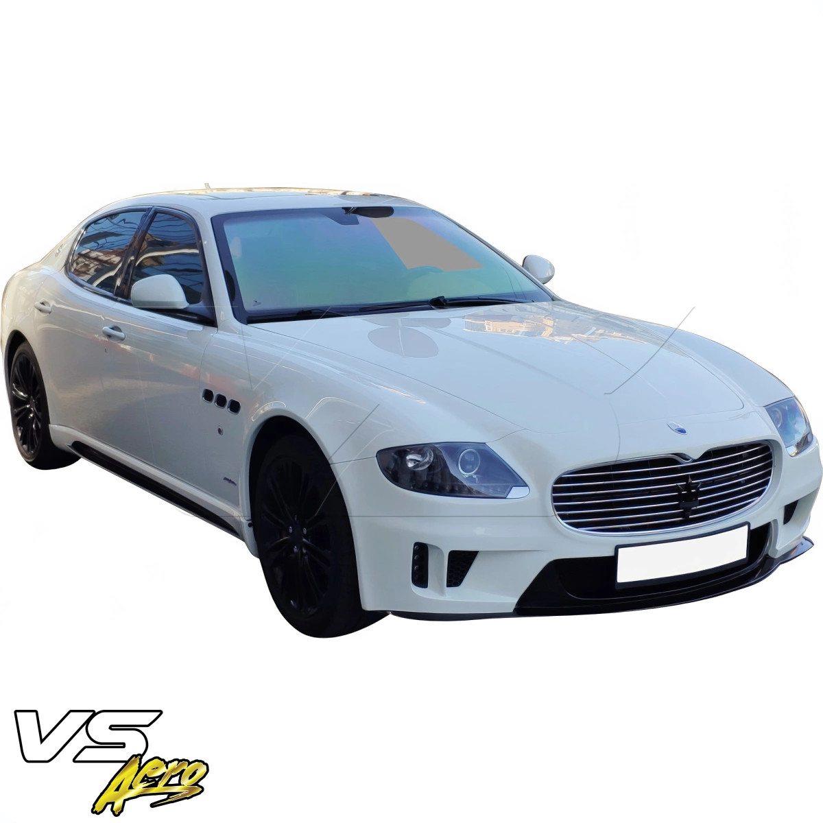VSaero FRP WAL Front Bumper for Quattroporte Maserati 09-12 vsaero_109092