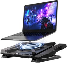 Laptop Cooling Pad, Gaming Laptop Cooler with 7.1 Inch Powerful Fan, RGB Ligh...