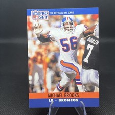1990 Pro Set #485 Michael Brooks