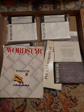 Wordstar 5.5 PC-DOS 2.0 5 1/4  Disks