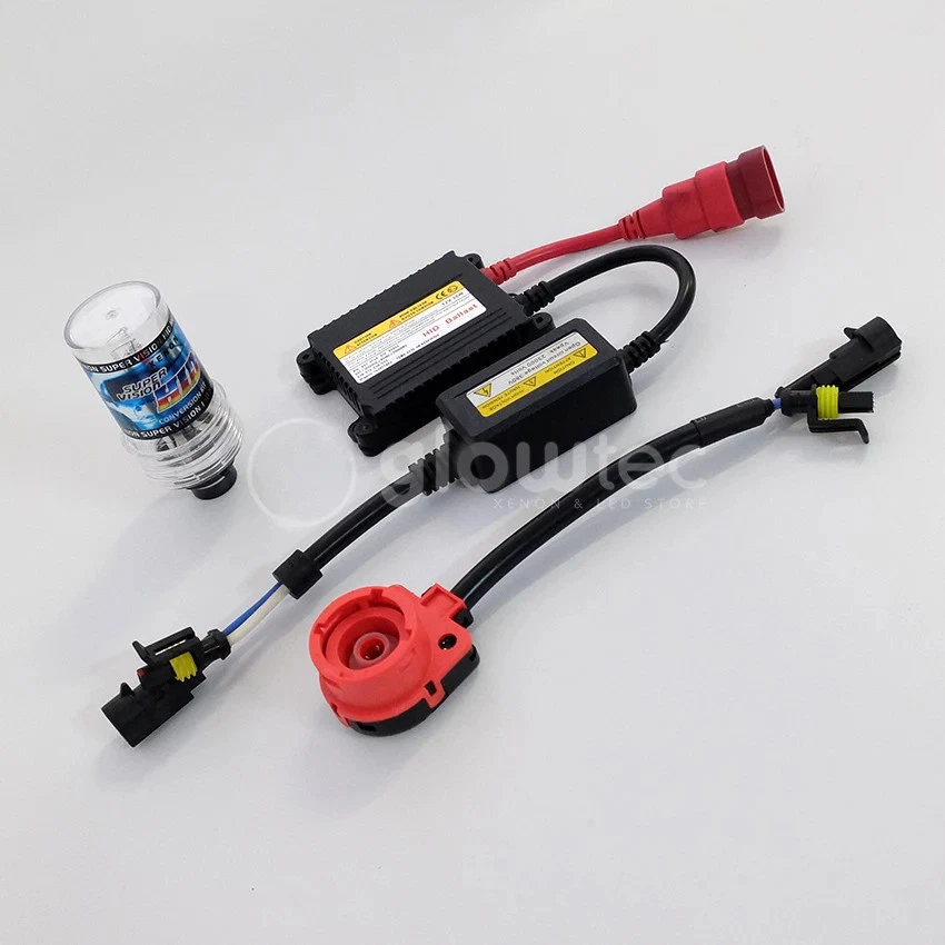 KIT OCULTO FAROS XENÓN 55W CC BALASTRO DELGADO Bombillas H1 H3 H7 H8/9/11 9005 9006 Foto 3 de 4