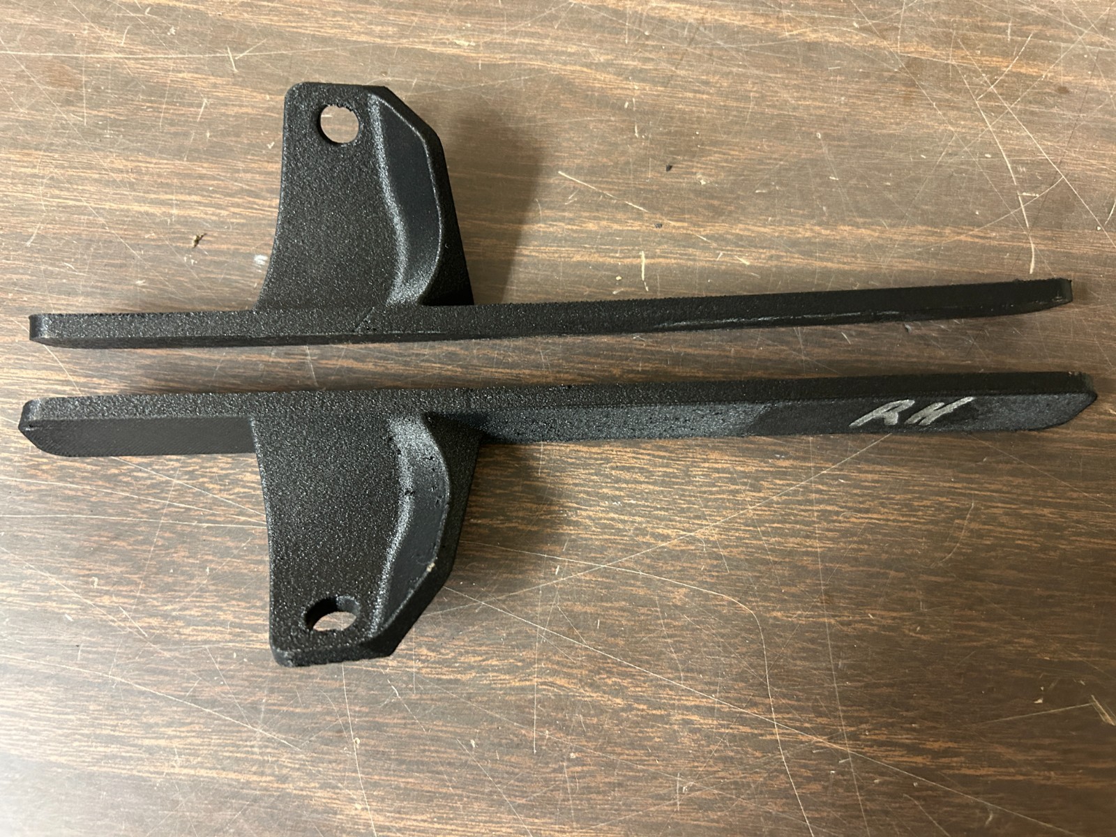 1969 1970 MUSTANG HEADLIGHT BUCKET FENDER EXTENSION TO VALANCE REPAIR TABS MOUNT