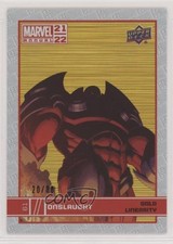 2021-22 Upper Deck Marvel Annual Gold Linearity 20/88 Onslaught #61 5vc