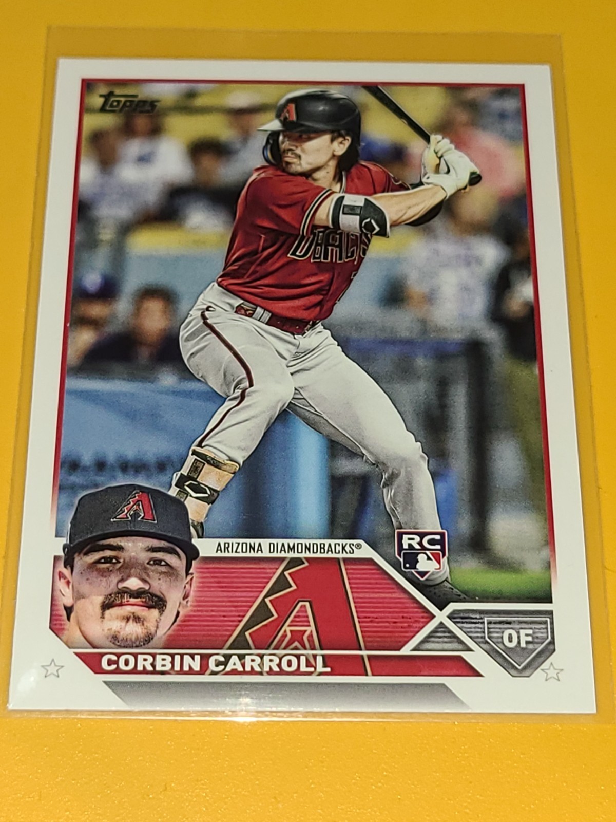 DIAMONDBACKS CORBIN CARROLL 2023 TOPPS #401 RC