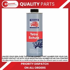 Tetraschutz Black Underbody Sealent rust protection and sound deadening 1 Litre