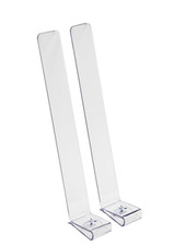 Clear Music Clips Sheet Holder for Stand, Durable 1 Pair, clear