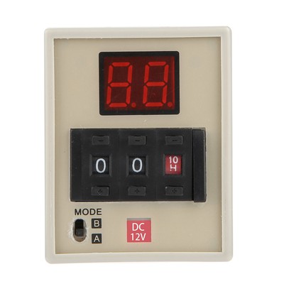 AH3-DM Dual Mode Delay Ti Relais 0.01S-99H LED Anzeige (DC 12V)