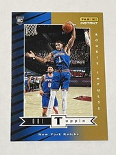 2020-21 Panini Rookie Impulse Basketball #RI-8 - Obi Toppin RC - New York Knicks
