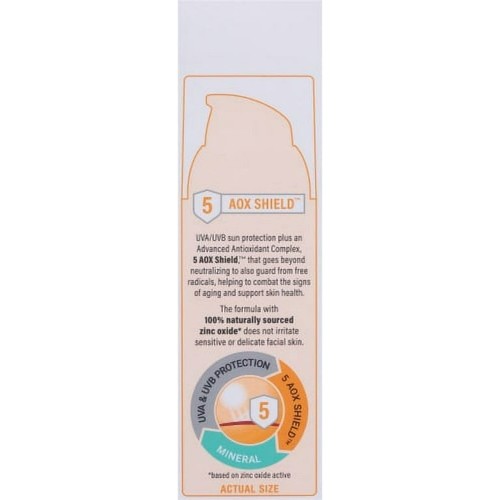 Eucerin Sensitive Mineral Face Zinc Oxide AOX SHIELD Protection Tinted Sunscreen - Afbeelding 2 van 3