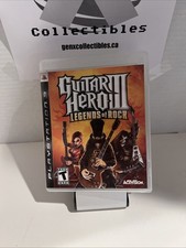 Guitar Hero III Legends of Rock & Aerosmith PS3 complet testé CIB