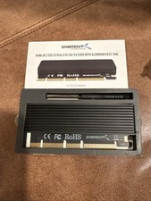 SABRENT M.2 NVMe SSD to PCIe X16/X8/X4 Adapter x1 4.0 Card., Black