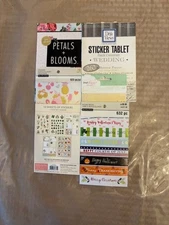 Scrapbooking stickers