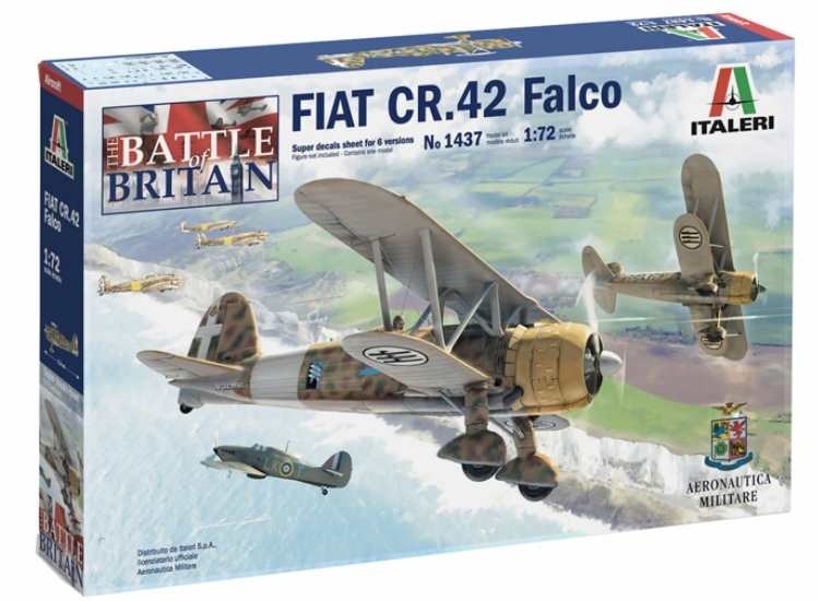 Italeri 1437 1/72 Fiat CR.42 Falco