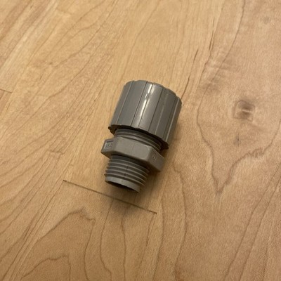 Hubbell SHC1020CR Cord Connector Straight .13-.19  Range 1/2  NPT Orange Insert