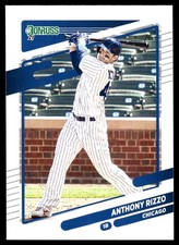 Anthony Rizzo 2021 Donruss #163 Chicago Cubs MLB READ FREE SHIPPING AutographDen