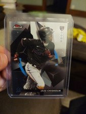 2021 Topps Finest - Finest Rookies Design Variation Jazz Chisholm #FRD-JC (RC)