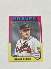 2024 Topps Heritage Mini Baseball #329 - Bryce Elder - Atlanta Braves
