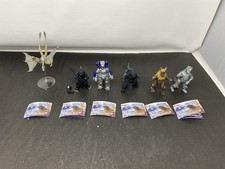 6 Godzilla/King Caesar/Ghidrah 2002 Gashapon 2.5" Mini Figure Bandai HG Series 9