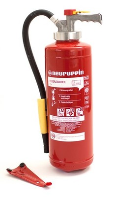 6kg ABC Pulverfeuerlöscher PG 6 FAiN Neuruppin 12LE Aufladelöscher Pulverlöscher