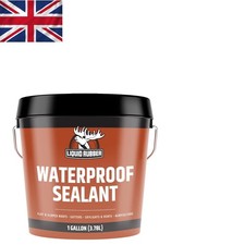 Flexible UV Stable Waterproof Sealant - 3.78L for Indoor/Outdoor Leak Protection