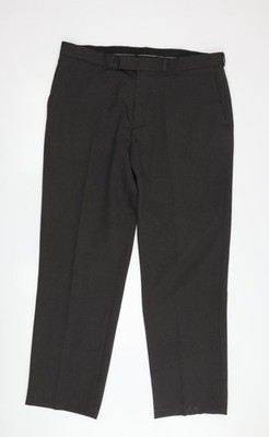 Greenwoods Anzughose Herren schwarz Regular Fit 38