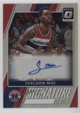 2017 Panini Donruss Optic Signature Series Holo Prizm Sheldon Mac #43 Auto 1kh7