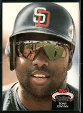 1992 Stadium Club Tony Gwynn #825b San Diego Padres