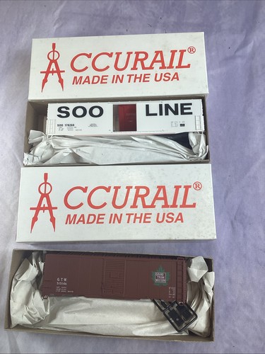 Lote de 2 vagones ACCURAIL HO escala #5824 y #3549 | Zustand: New
