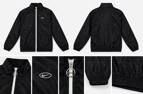 Nike Reversible Sherpa Fleece Jacket - black/white video thumbnail