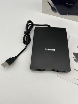 Hamlet USB Diskettenlaufwerk 3,5 Zoll extern Floppy Laufwerk Windows