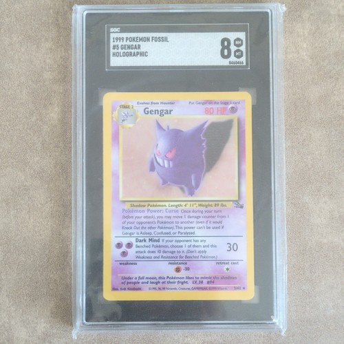 Gengar (Unlimited) graded SGC 8 for sale on eBay