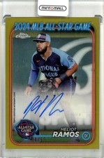 2024 Topps Chrome Update Heliot Ramos All-Star Game Auto Gold /50