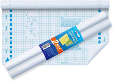 2 Pack Clear Contact Paper Roll for Books, 17.5In X 5Ft Clear Self Adhesive Book