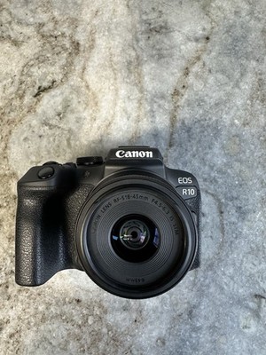 Canon EOS R10 Mirrorless Camera 24.2MP 4K Black
