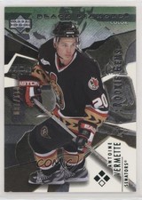 2003 Upper Deck Black Diamond Rookie Gems Color Green /100 Antoine Vermette 01zx