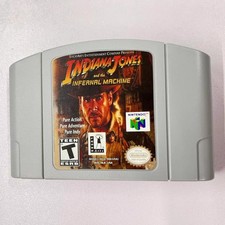 Indiana Jones and the Infernal Machine - Nintendo 64 (N64) Perfect addition