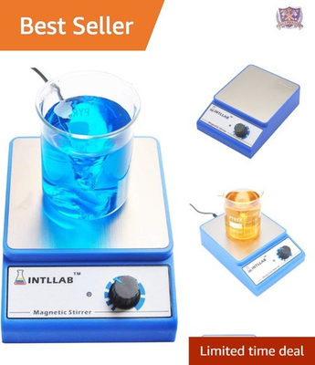 #ad Magnetic Stirrer Stainless Steel 3000ml Capacity Laboratory Mixer No Heating $33.99