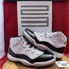 Nike AirJordan 11 2011 Concord 11 378037-107 Size 11 XI IX I III IV V VI VII